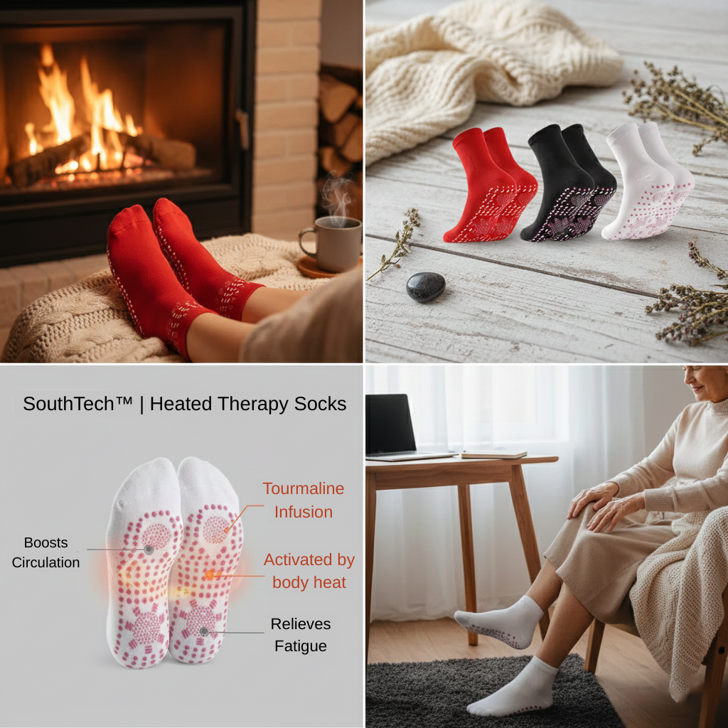 SouthTech™ | Heated Therapy Socks