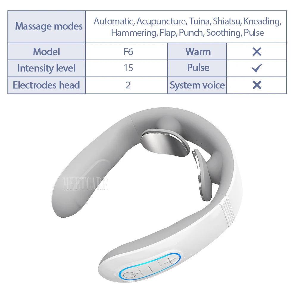 SouthTech™ | Wireless Neck & Back Massager | Heating Pain Relief Device