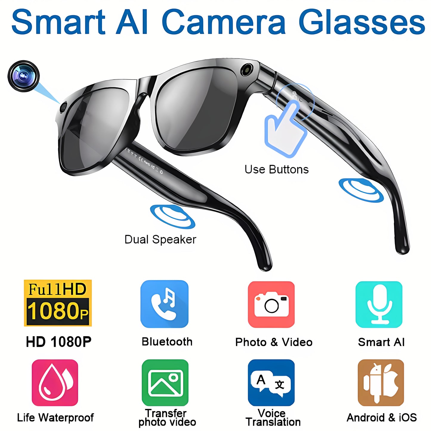 SmartGlassesPrime | FutureLens AI Smart Glasses